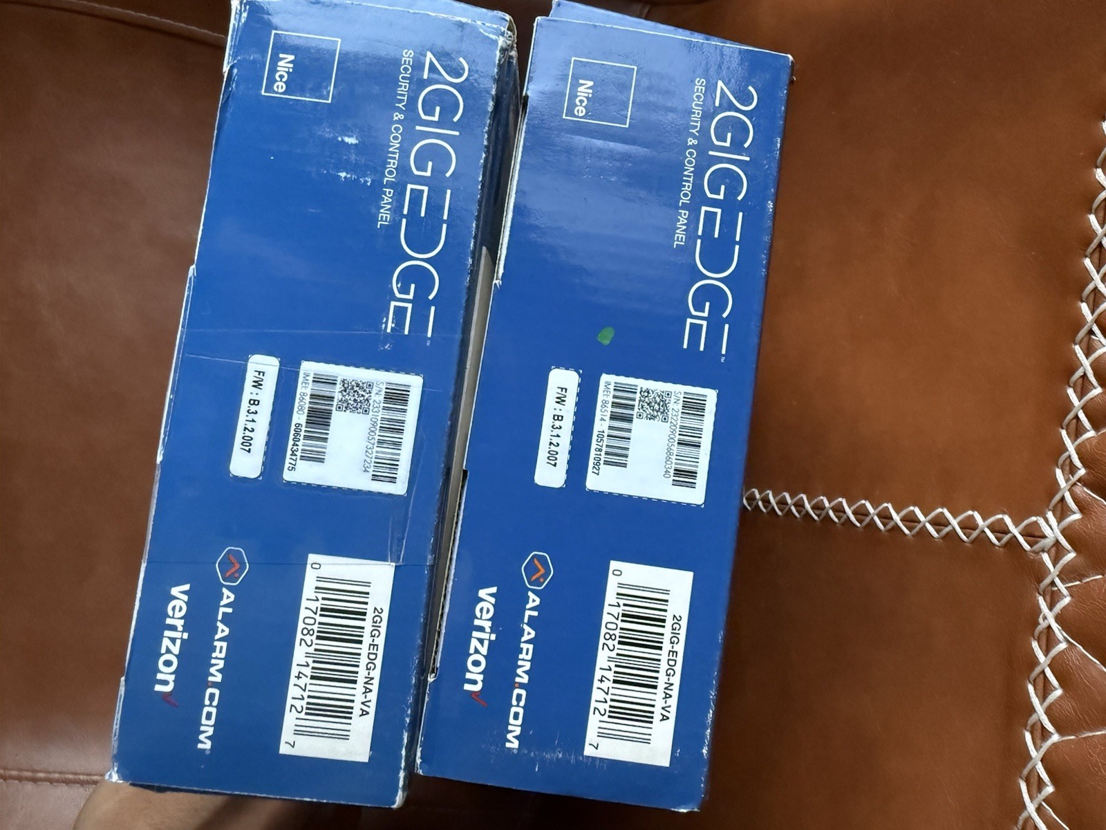 New Lot Qty 2 – 2GIG Edge Security & Control Panel 2GIG-EDG-NA-VA