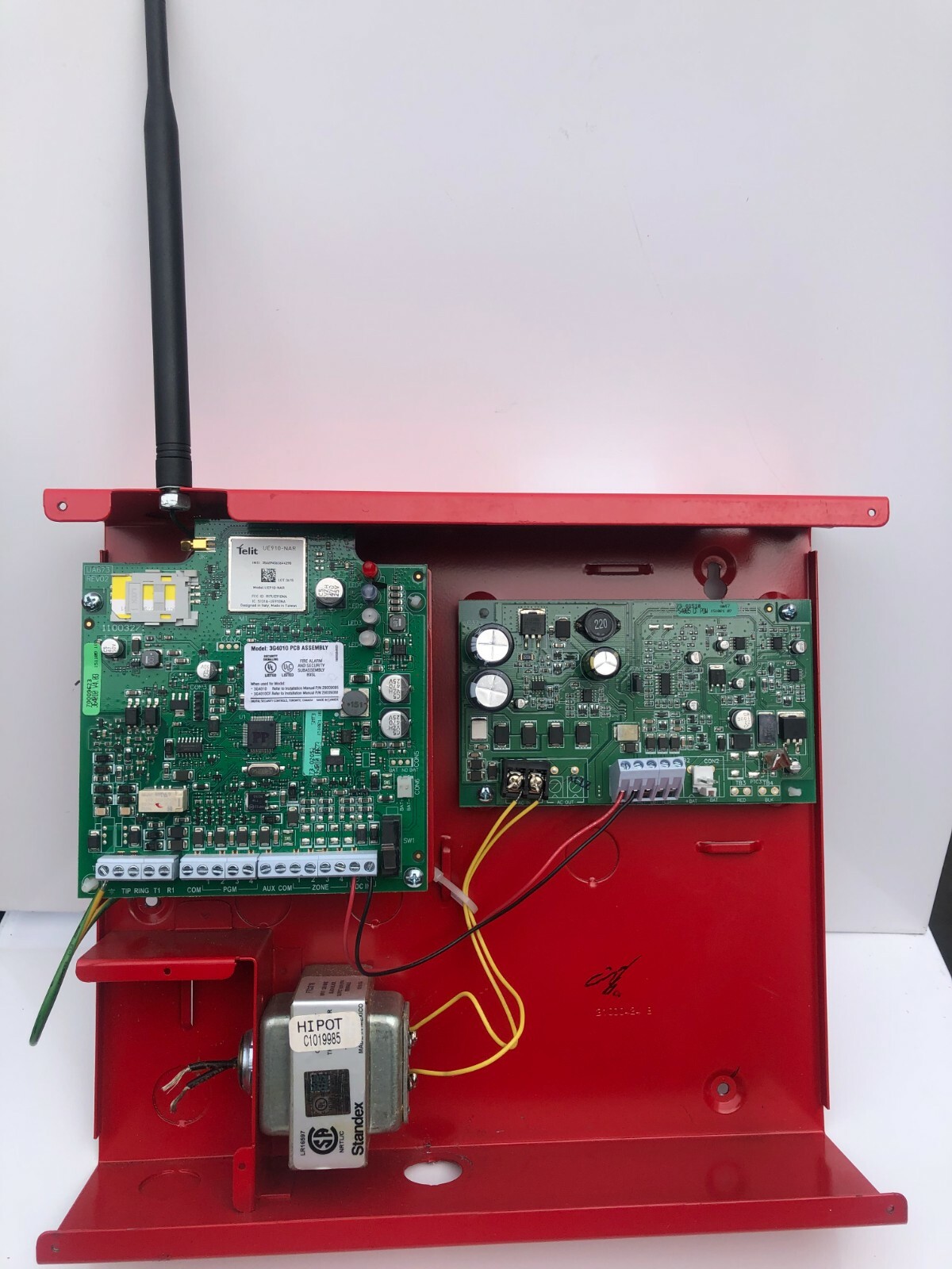 DSC 3G4010PCB CELLULAR UNIV. WIRELESS ALARM COMMUNICATOR W/KT-PS4085 Kantech