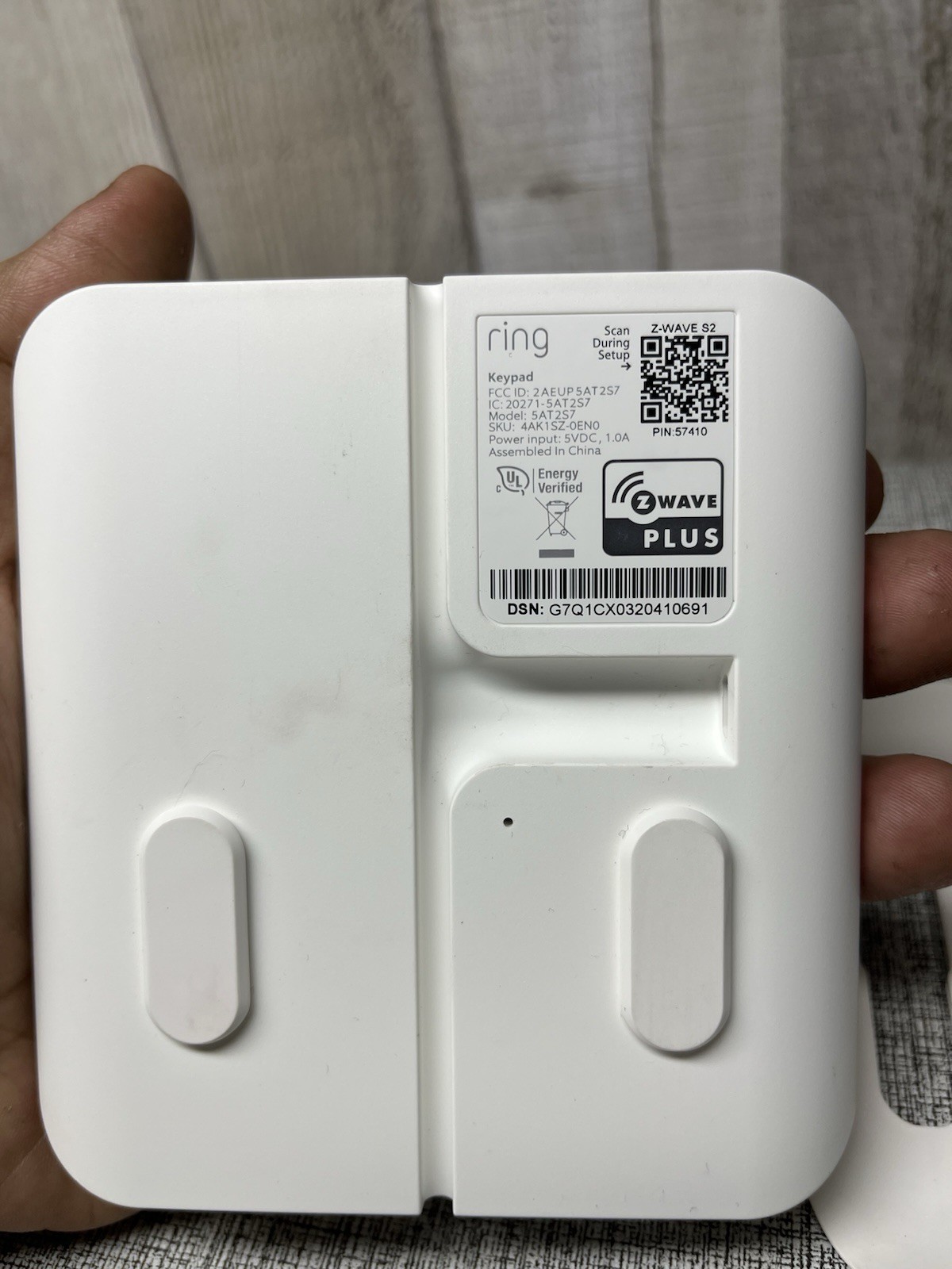 Ring Alarm Base Station 4HB1U9-0EN0 And Keypad 5AT2S7 [2nd Generation]