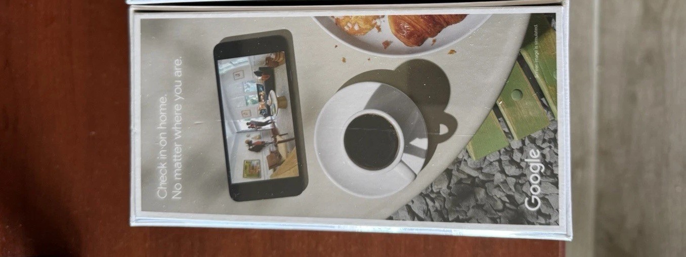 **SHIPS FAST*[2] Google Nest Camera – Indoor, Wired, 2nd Gen, 1080p – New/Sealed