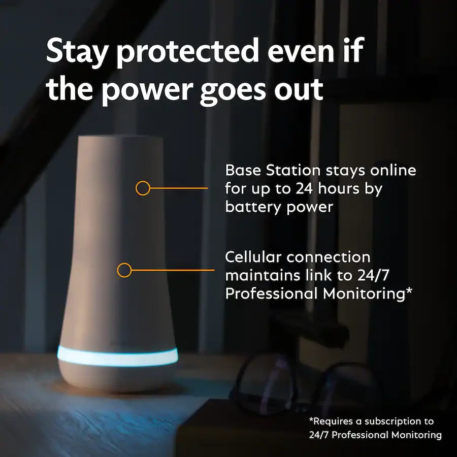 SimpliSafe – 7pc Indoor Security System – White – Current Gen