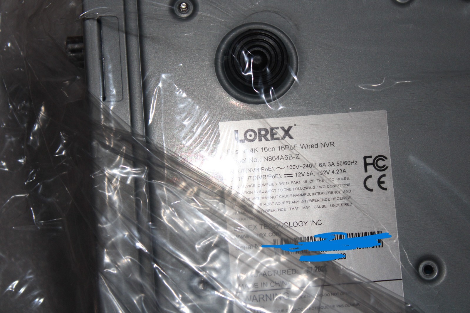 Lorex Fusion 4K (16 Camera Capable) 4TB Wired NVR System