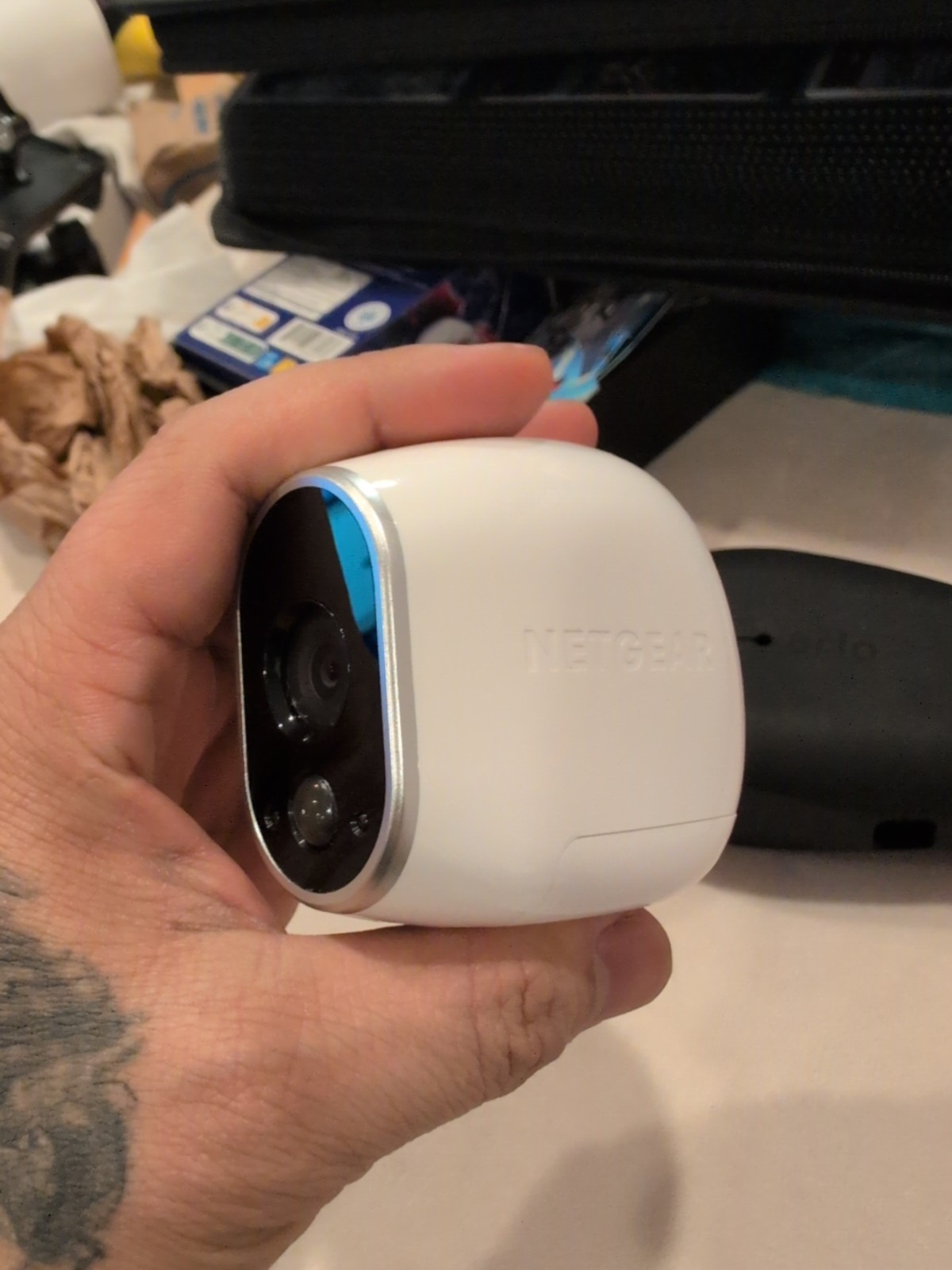 Arlo VMC3030 HD Wireless Add-On Security Camera Night Vision Outdoor/Indoor
