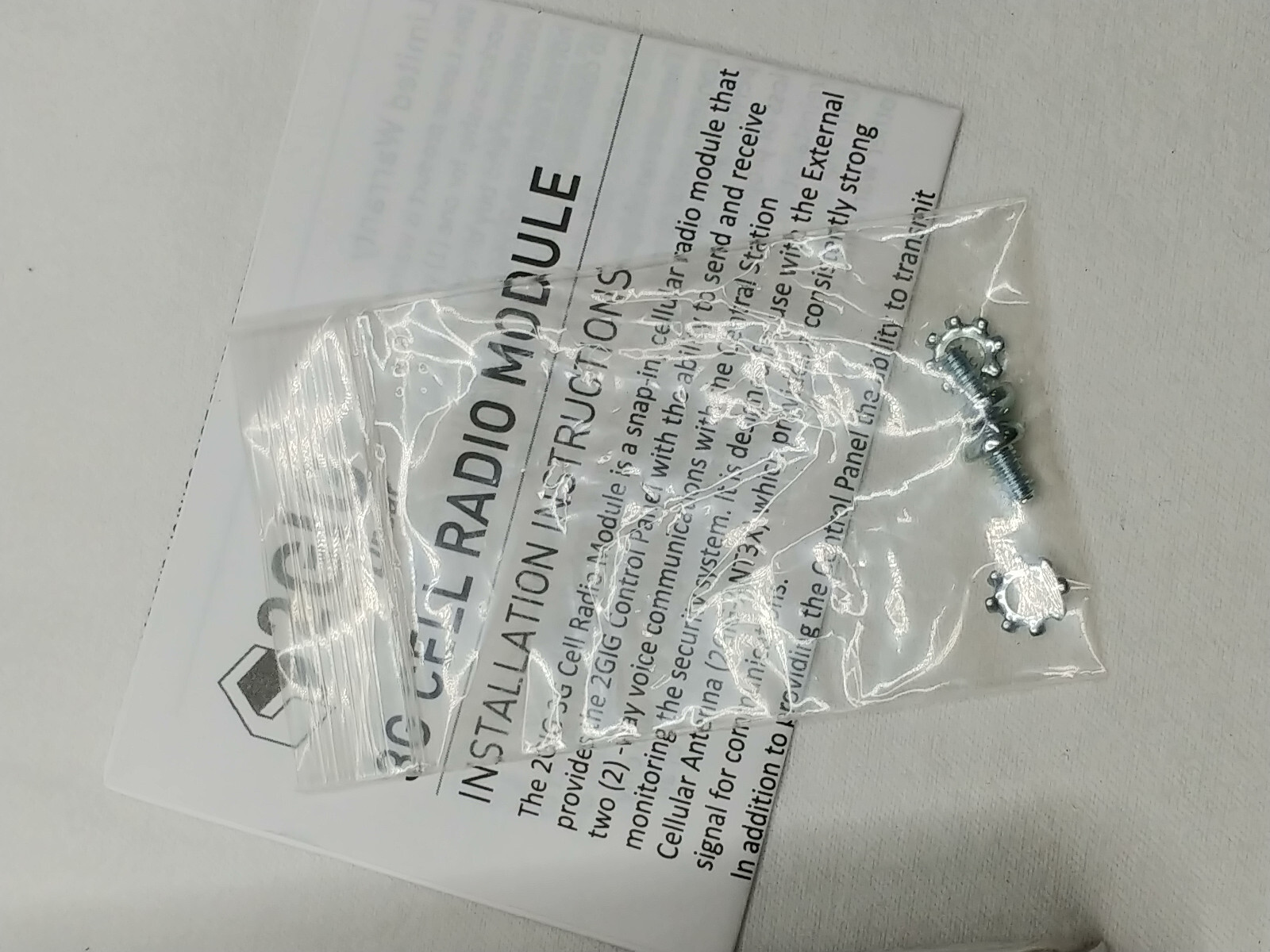 2GIG-GC3GA-A 3G AT&T GSM Cell Radio Module with ANT3X 2-way Voice GC2 Panel NOS