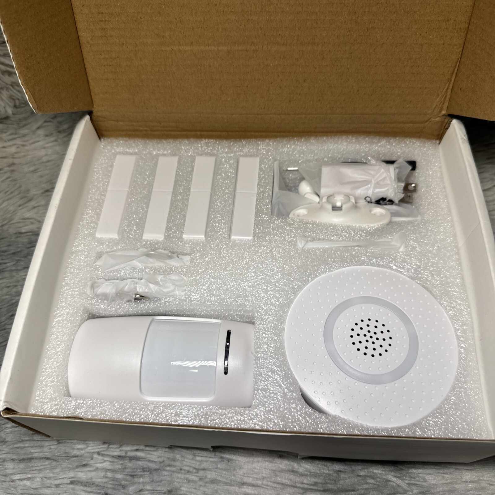 GRSICO Home Alarm System Wireless 9 Piece Kit NEW Open Box
