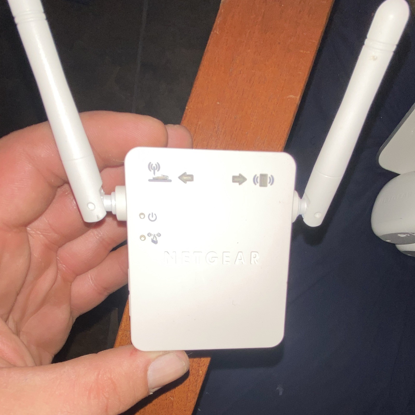 Arlo security cameras W/ 2 base stations and Wi-Fi extender. 5 magnet wall mount