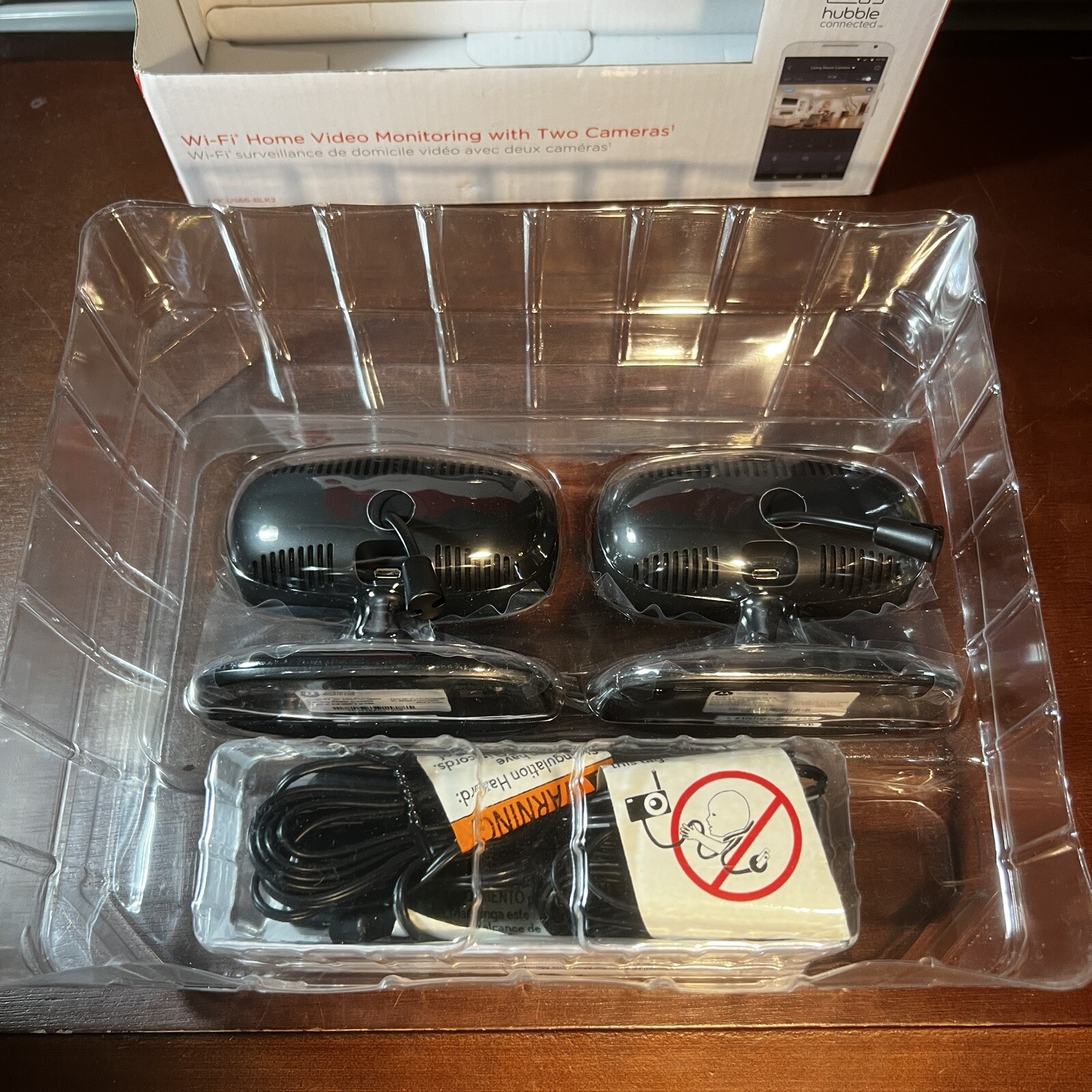 Motorola Focus66-BLK2 Wifi HD Home Video Baby Monitoring Security Cameras 2-pack