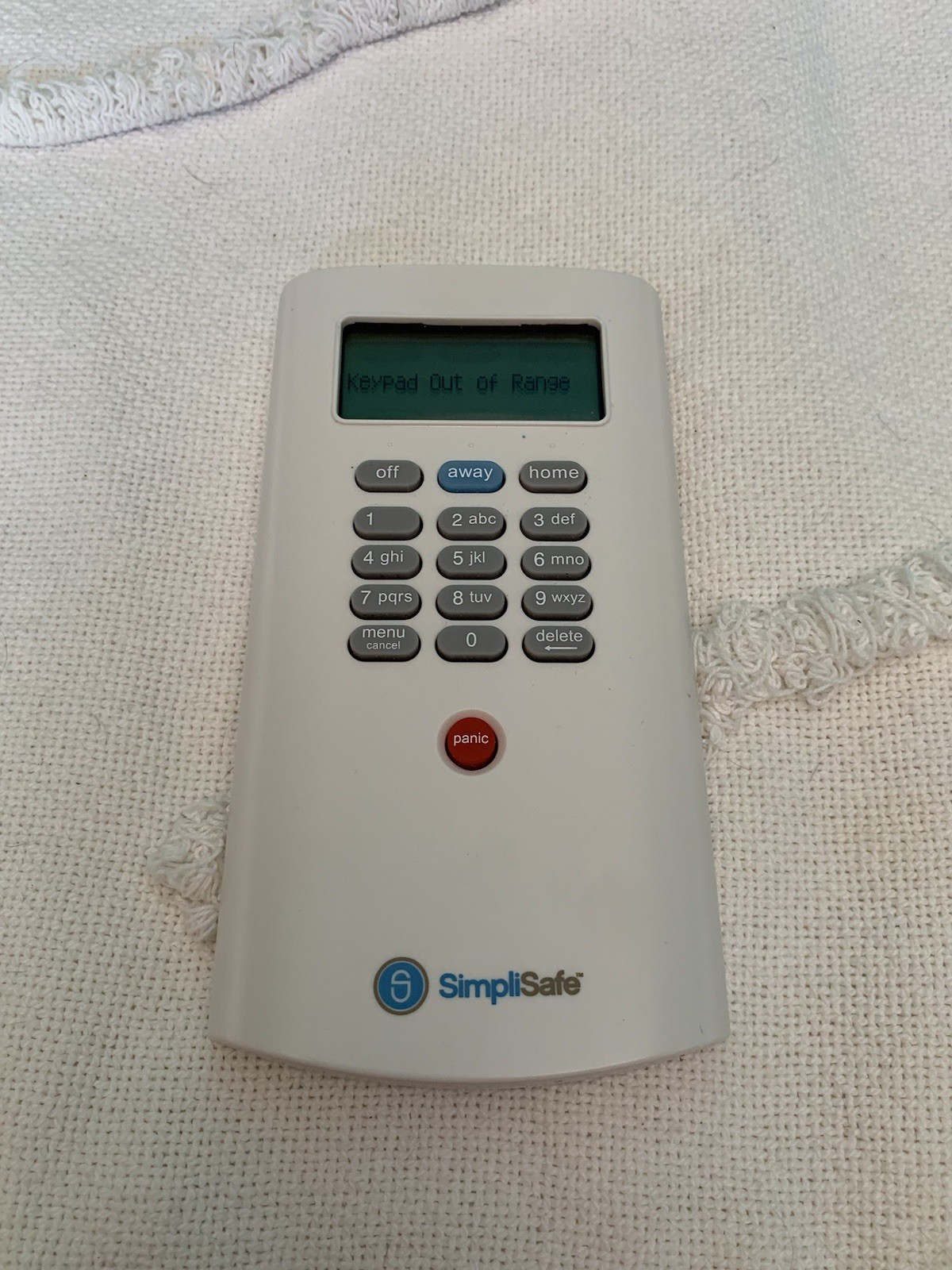 Simplisafe Wireless Home Security System Keypad 1st Generation Original KP1000
