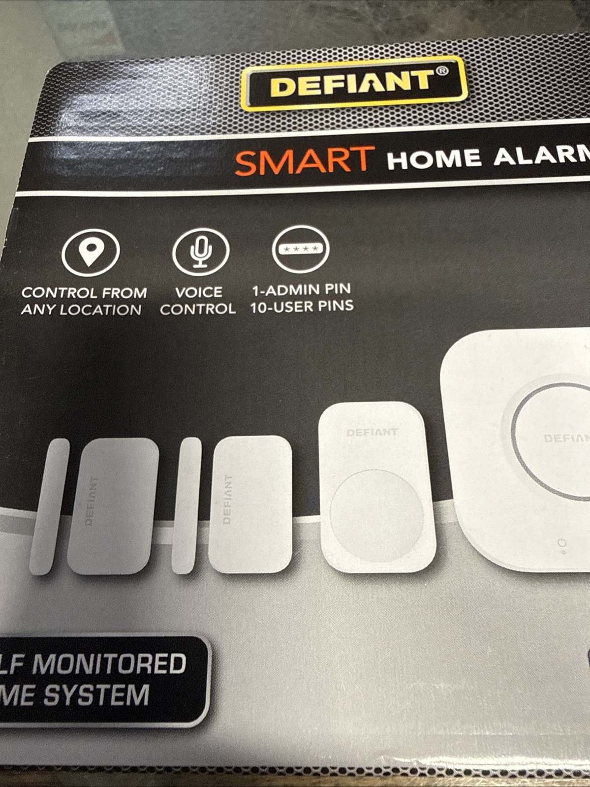 Defiant Smart Home Alarm System w/ WiFi and Bluetooth, Powered by Hubspace Alexa