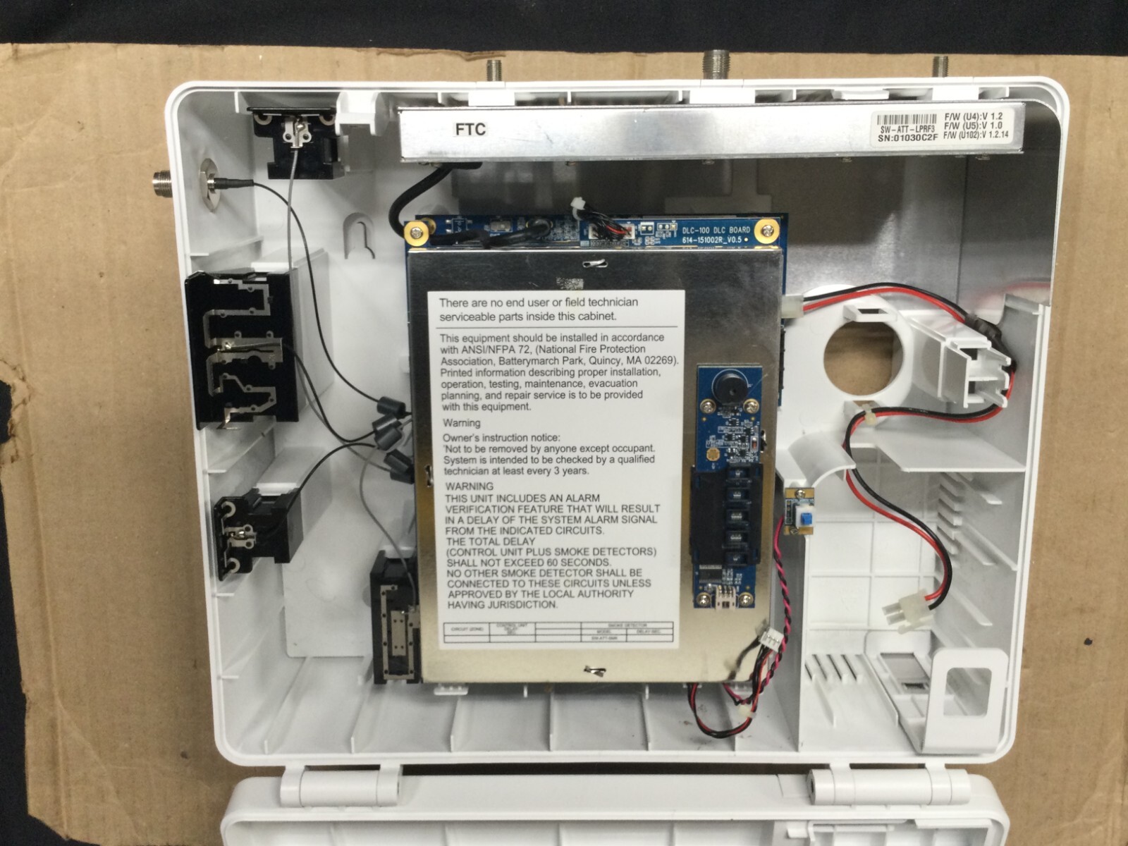 Cisco/AT&T Residential Fire and Burglar Control Unit DLC-100