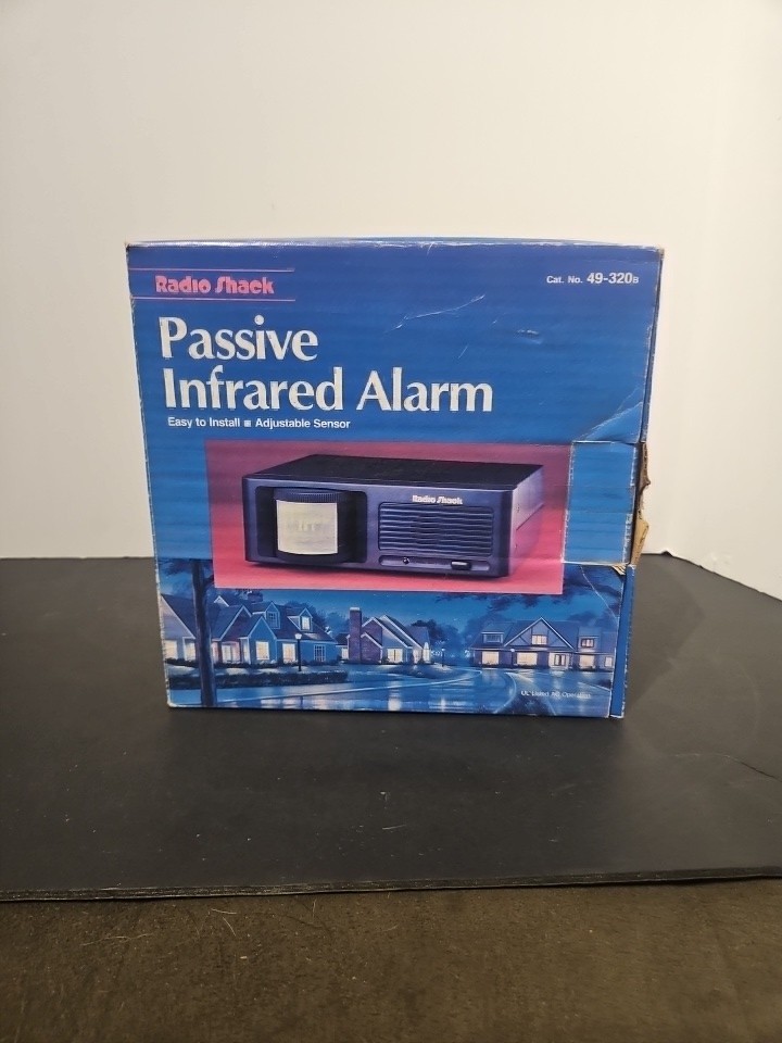 Radio Shack Passive Infrared Alarm Catalog No. 49-320B
