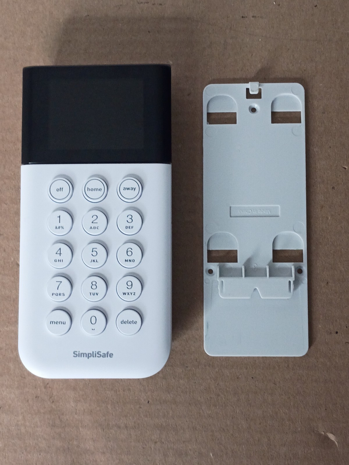 Set of 2 SimpliSafe SSBS3 WiFi Base Stations and SSKP3 Wireless Keypad