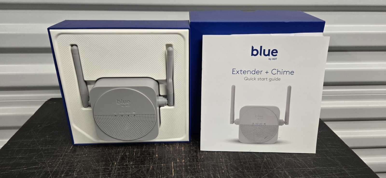 BUNDLE ADT BLUE Smart Home Hub (S40LR1-01), Motion Sensors, Extender + Chime Etc