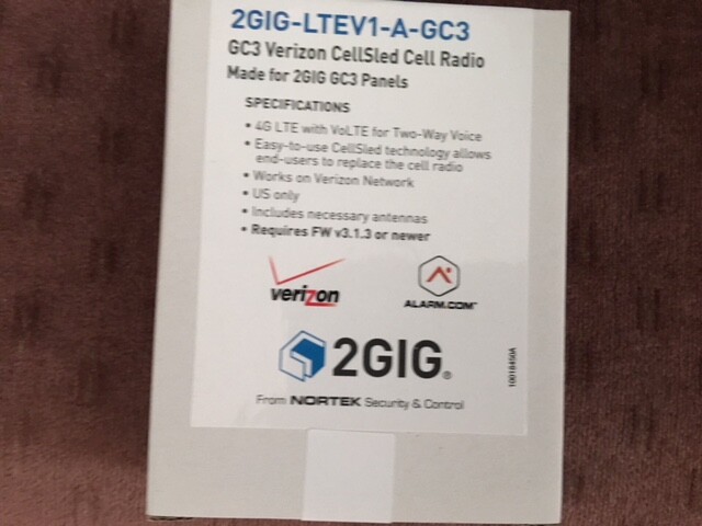 2GIG 2GIG-LTEV-A-GC3 Alarm.com 4G LTE CELL Includes 6 MONTHS CELLULAR MONITORING