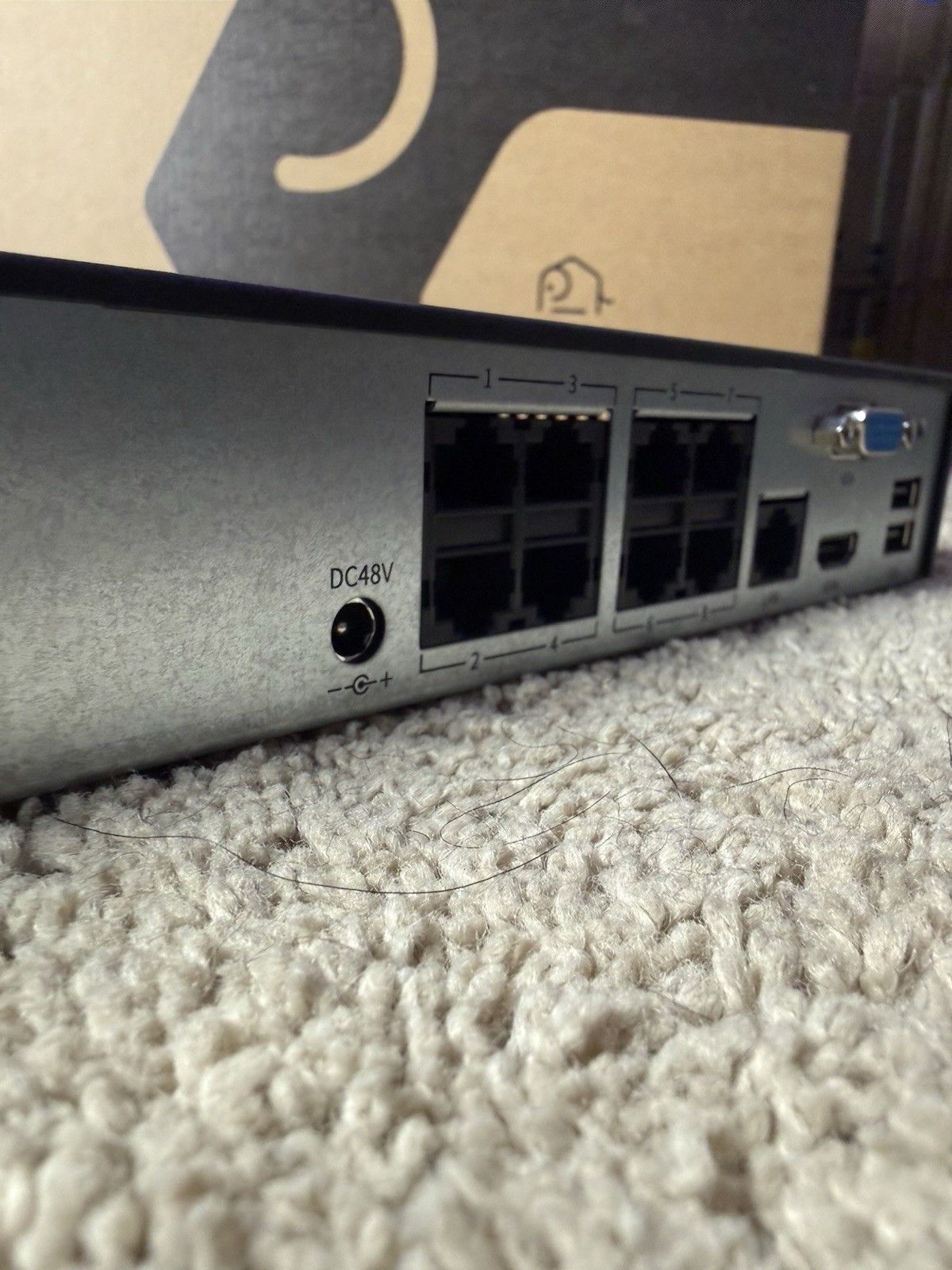 4K POE Camera NVR Sannce Network Video Recorder 8MP NO HDD