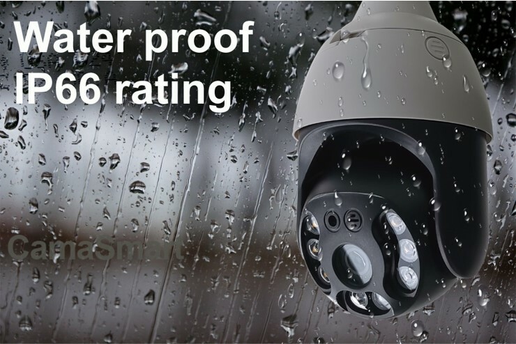 3MP Bulb IP Camera Wifi PTZ Waterproof Digital Zoom For Indoor Or Outdoor Use