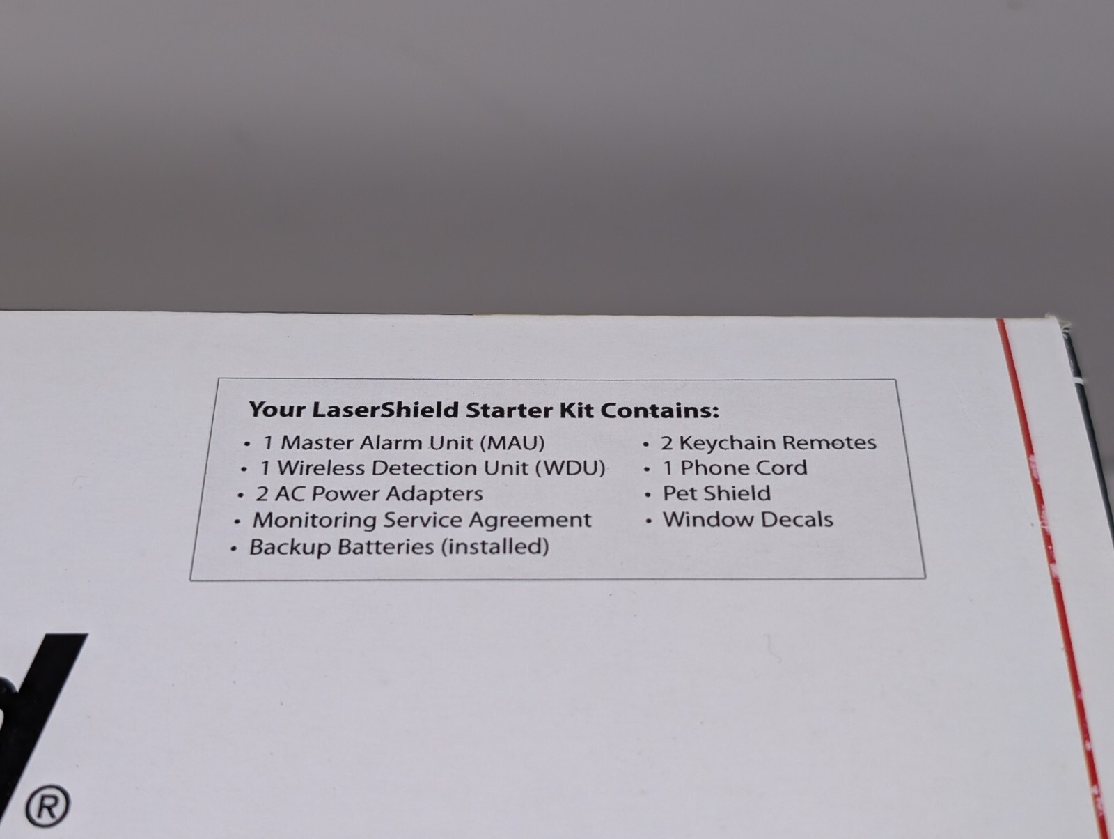 Brand New LaserShield Instant Security System Plug N Go Professional Monitoring