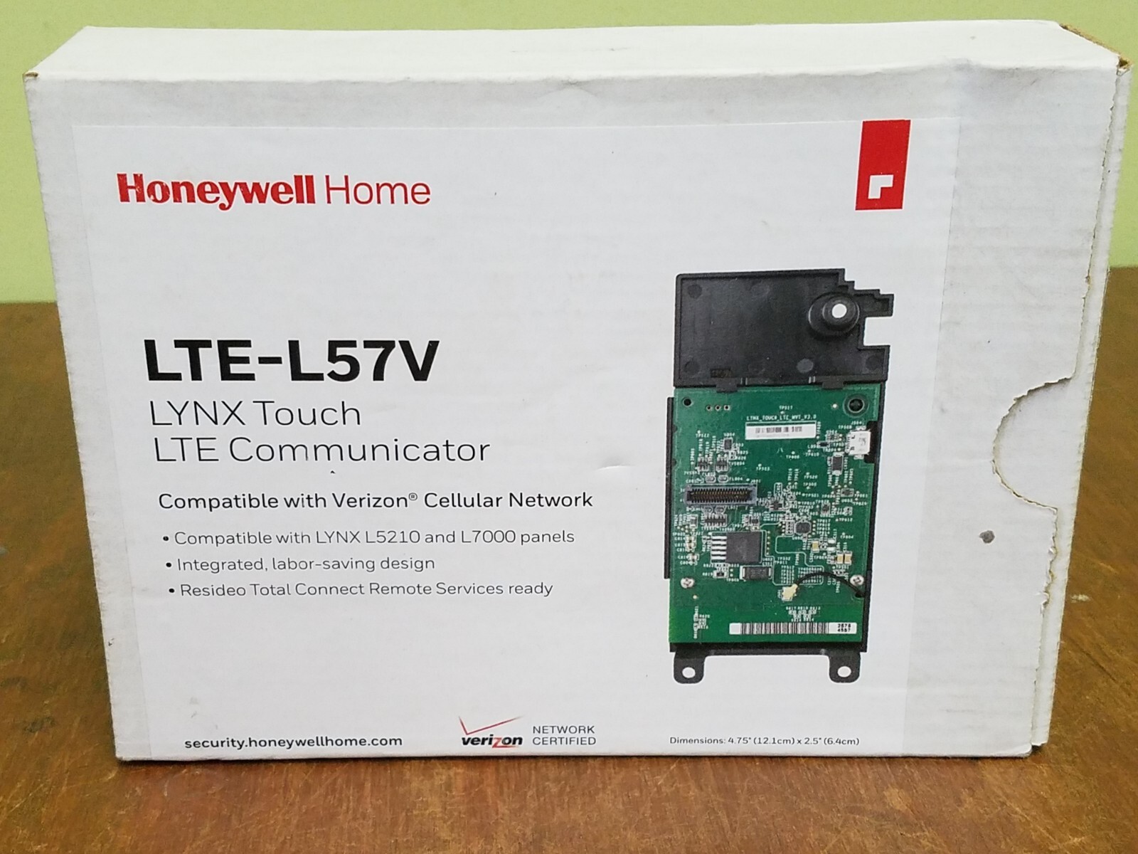 Honeywell LTE-L57V Verizon Communicator Lynx Touch