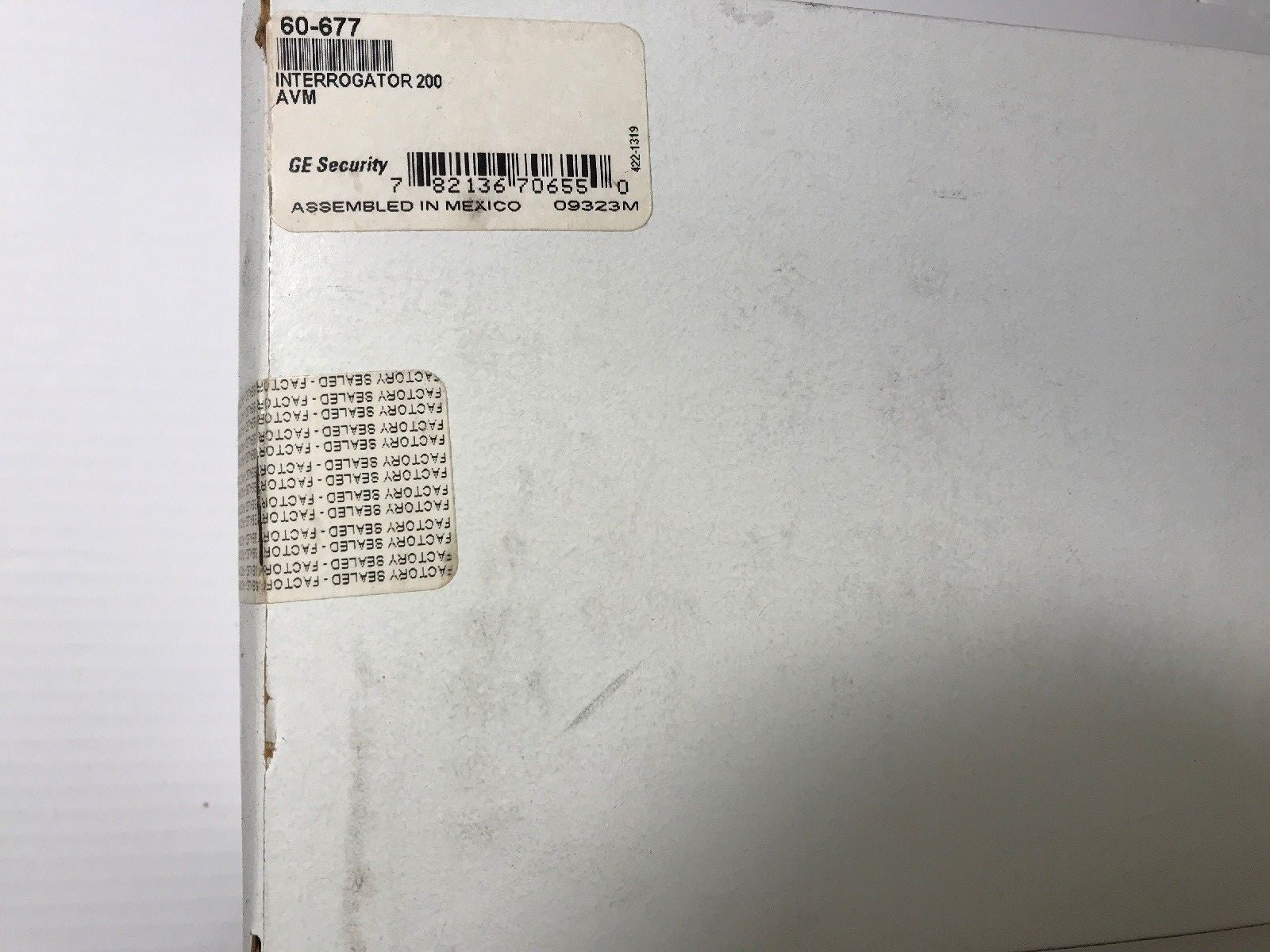 GE ITI Interlogix Interrogator 200 AVM 60-677 Concord Alarm Panel