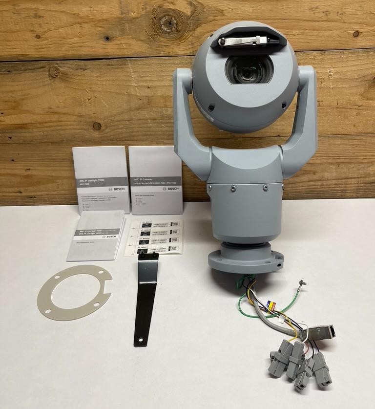 Bosch MIC 7000I PTZ Starlight Camera 2MP HDR 30x IP68 Gray MIC-7502-Z30G