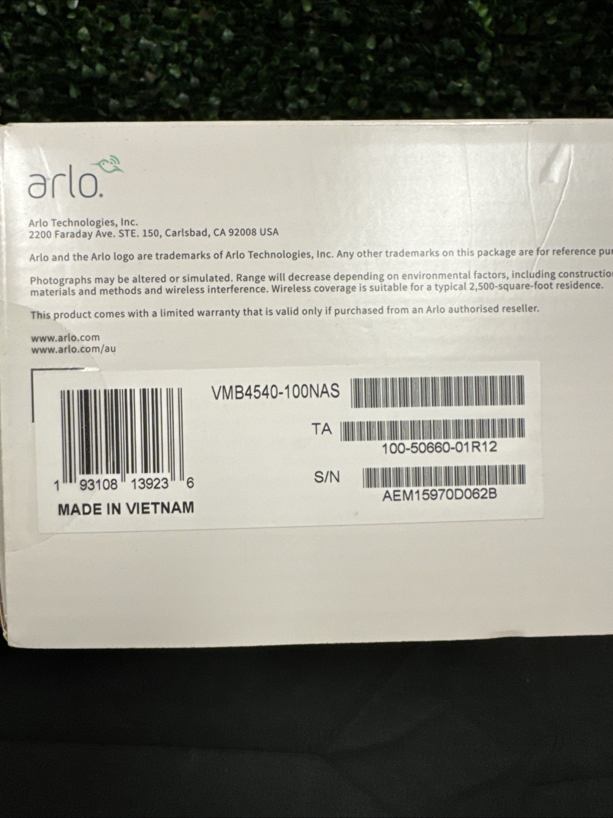 Arlo VMB4540 SmartHub Base Station for Arlo Security Cameras