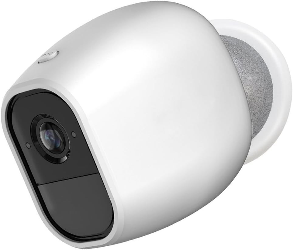 Durable White Wall Mounts for Arlo Pro & Pro 2 – 3-Pack Camera Mount Solution