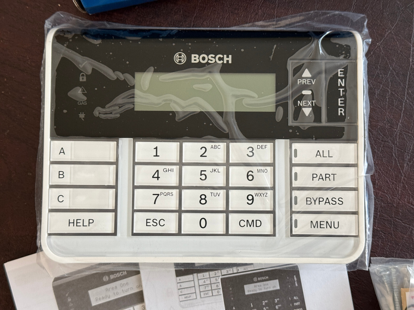 Bosch B920 Alarm Control System 2-Line Alpha Numeric Display Keypad Annunciator