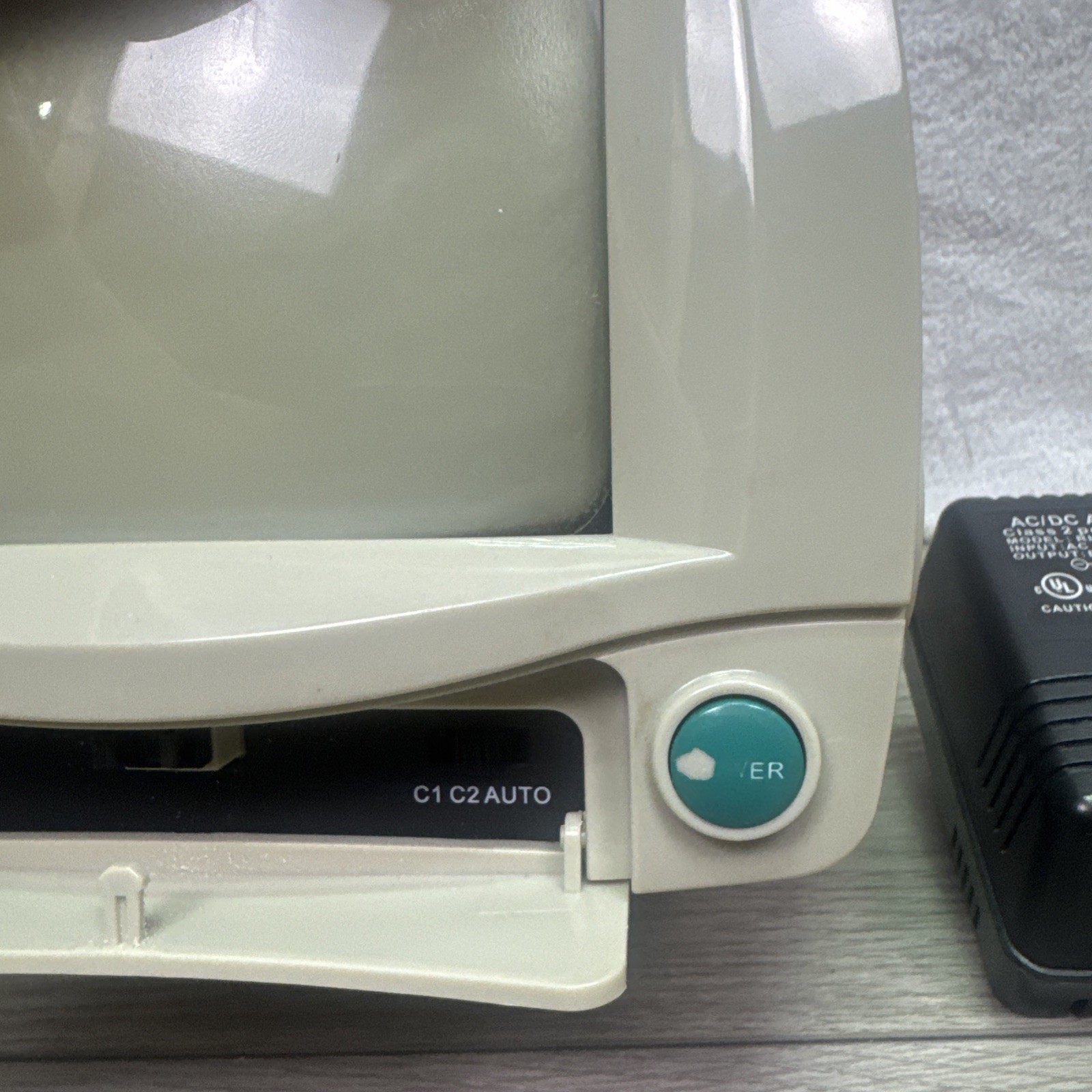 Vintage Bunker Hill Security System Monitor Black & White #66556 READ