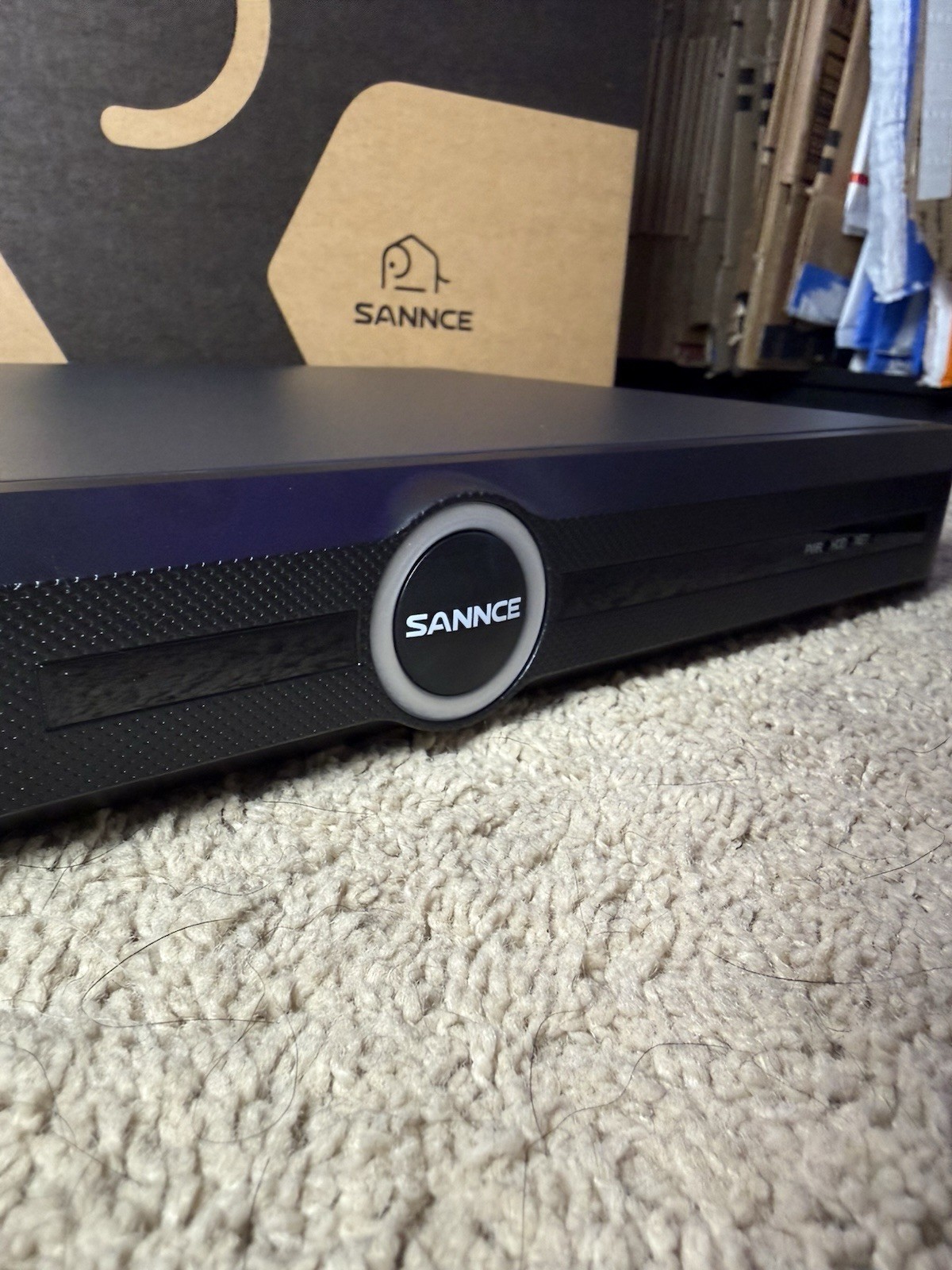 4K POE Camera NVR Sannce Network Video Recorder 8MP NO HDD