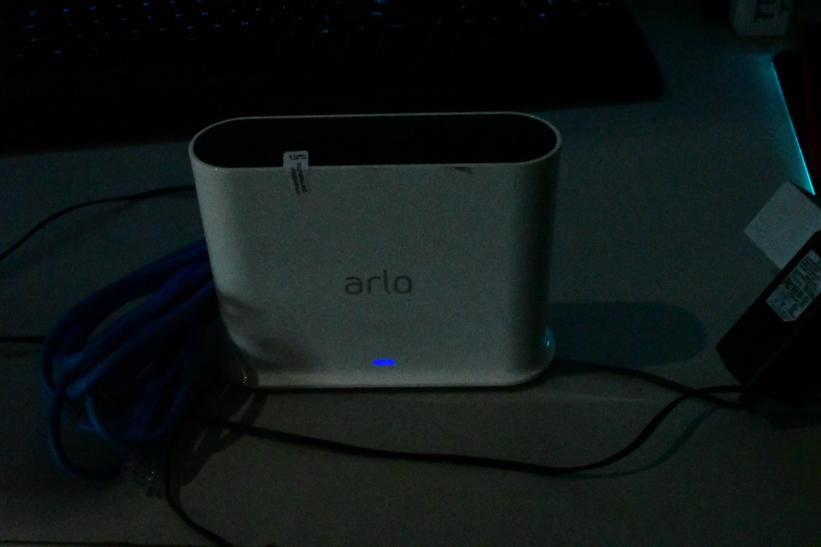 Arlo VMB4540 Smart Hub Base Station Only With Power Cord & Long Ethernet Cord