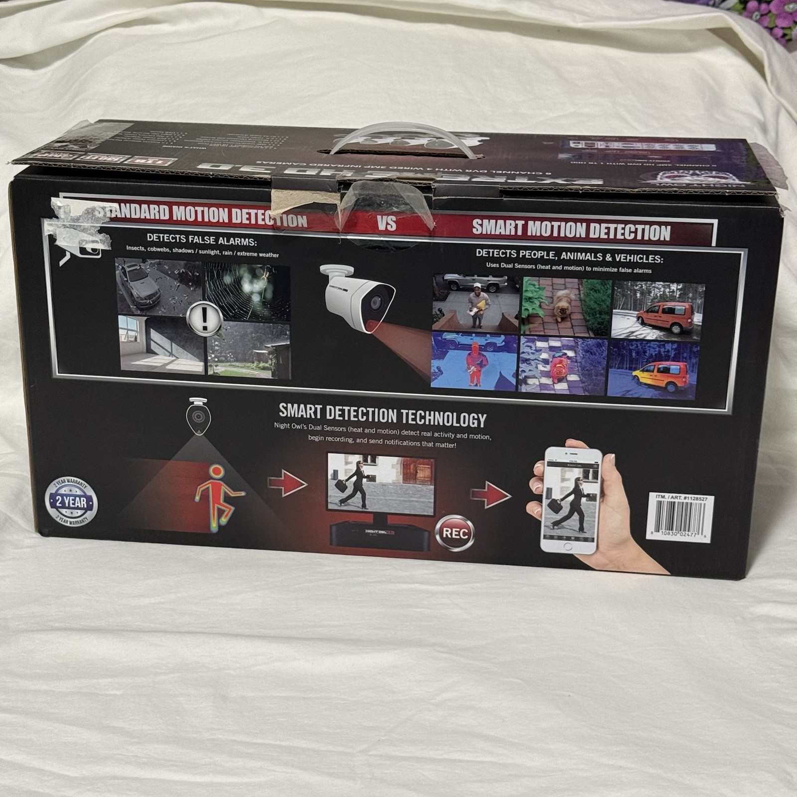 Night Owl C841PIR3MP Indoor/Outdoor 4 3MP Wired Infrared Security Camera System