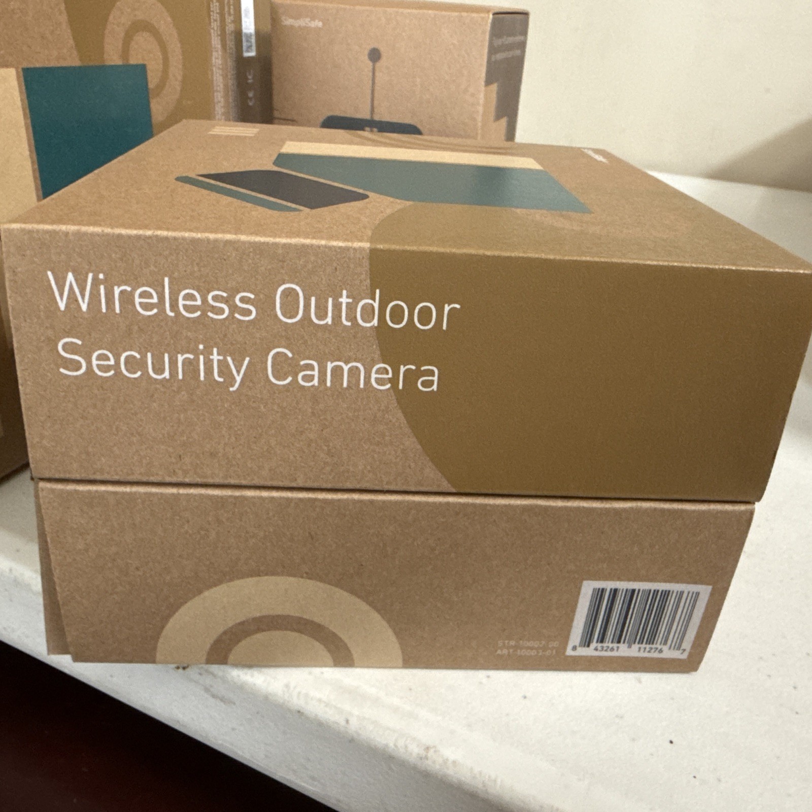 SimpliSafe Wireless Outdoor 1080P Camera White CMOB1 NEW