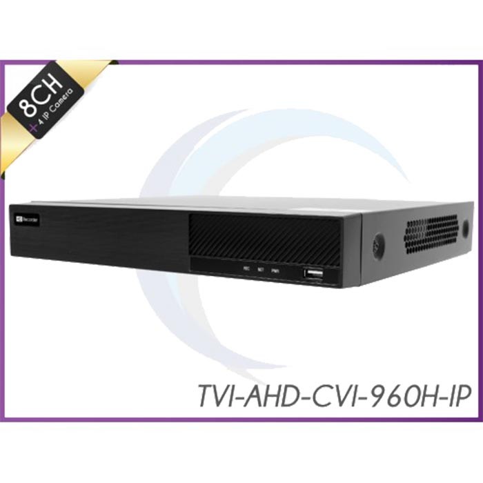 8CH 5-in-1 DVR 2.6MP 4-in-1 72IR Varifocal Lens Security Camera System AHD 5ju8