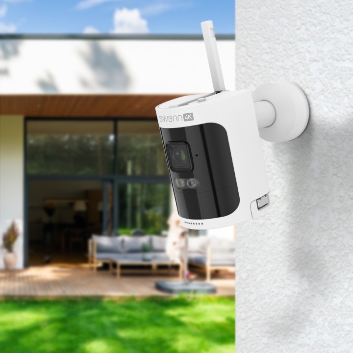 Longer charge 4K Wireless Security Kit with 3 x Wire-Free Cameras & NVR Tower
