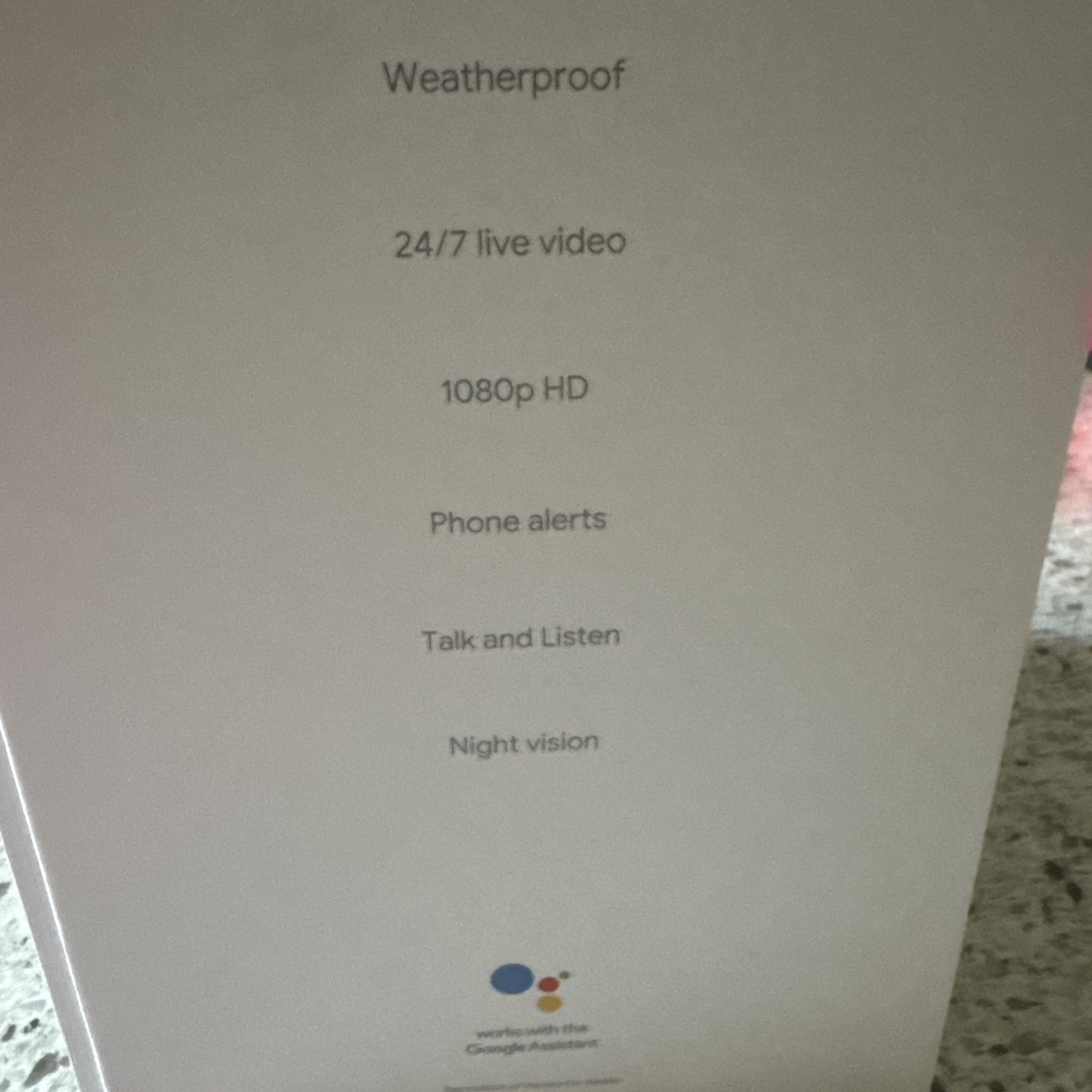 Google NEST Cam Outdoor Security Camera Model NC2100ES – Sealed NEW