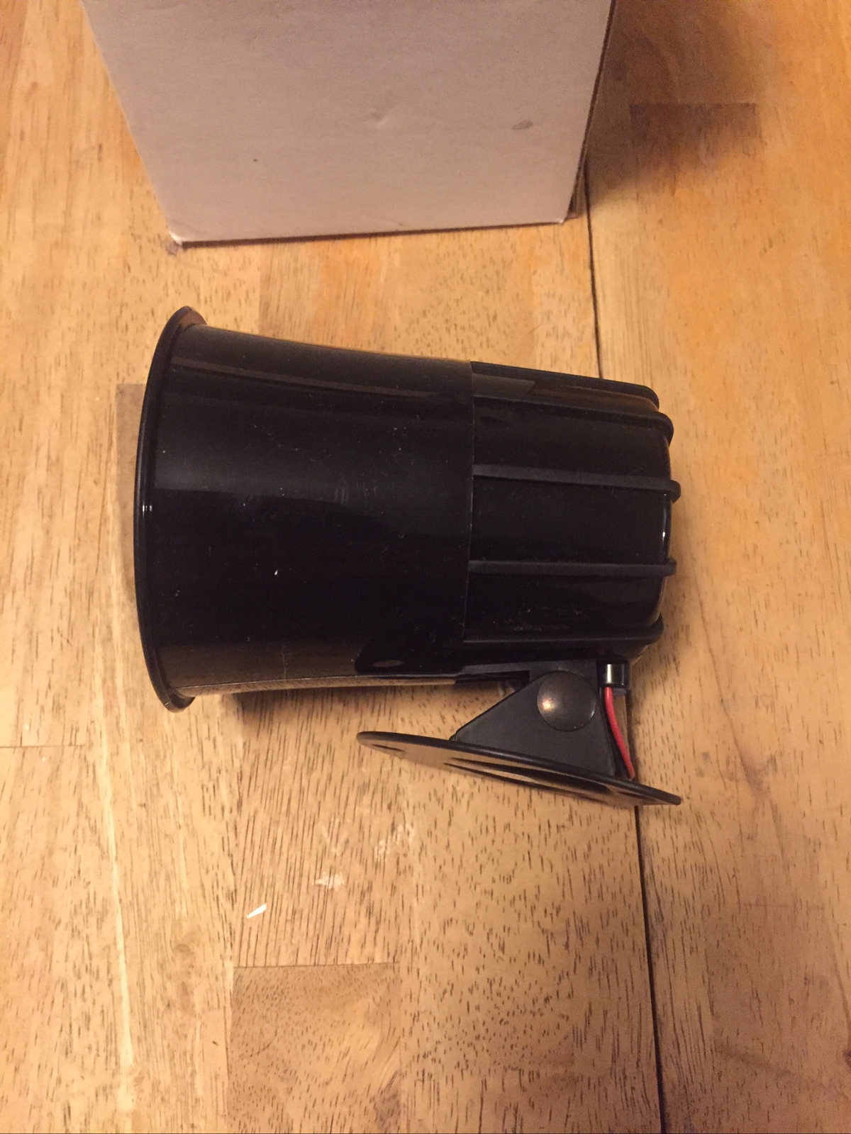 Electronic Alarm Siren Horn AS IS BLack