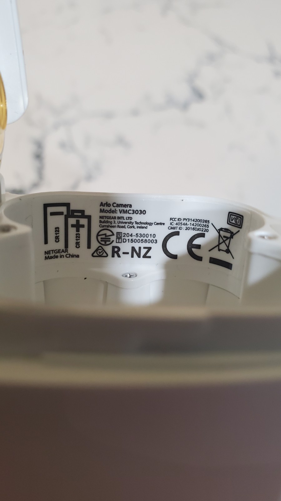 (2) Arlo NETGEAR VMC3030 Add-on HD Security Camera No Battery UNTESTED – WYSIWYG