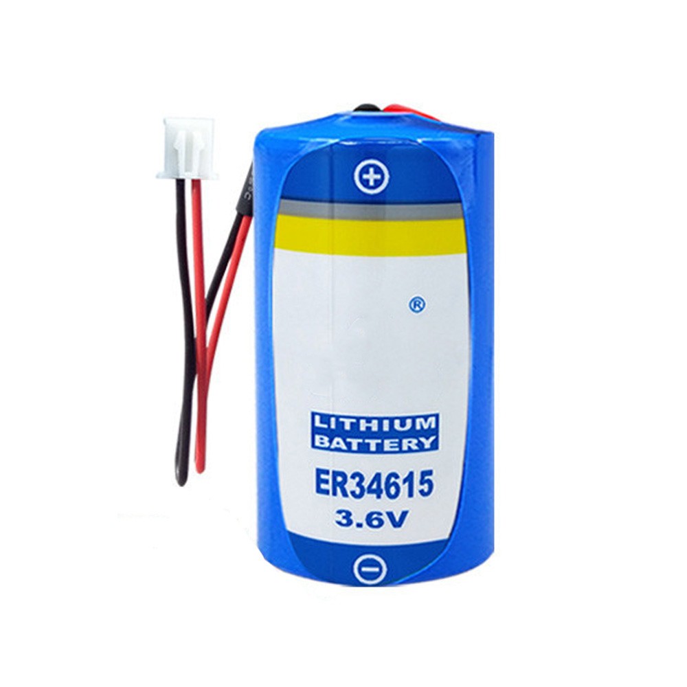 5Pcs ER34615 3.6V 19000mAh Battery with 2.54 White Plug for Memory Power Supply