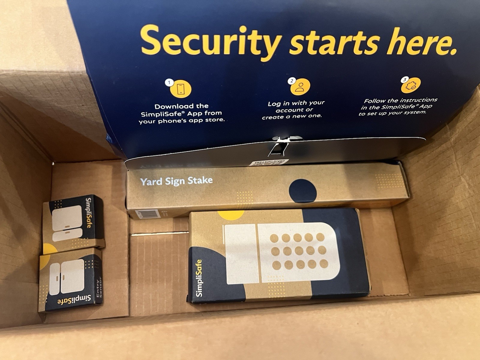 SimpliSafe Security System Kit Home Security Brand New Sealed Fast Shipping