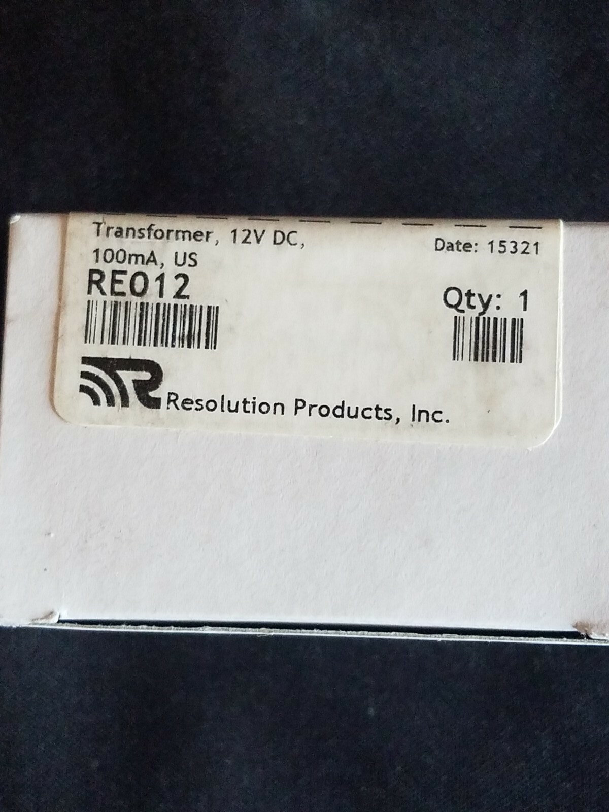 New Resolution Products RE012 Power Supply Translator 12V DC 100mA