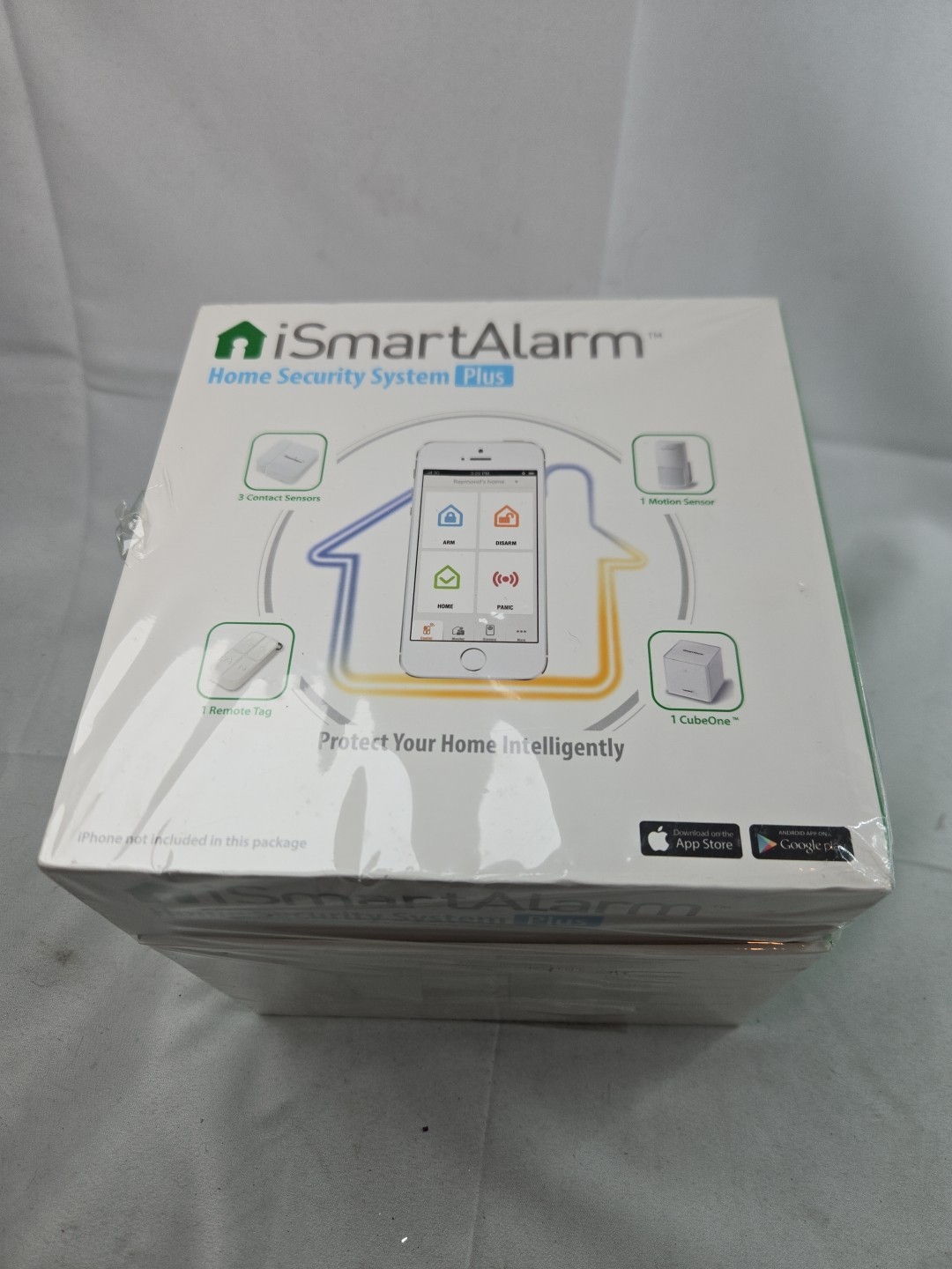 BRAND NEW iSmartAlarm iSA8 Wireless Smart Home Security System Plus Package