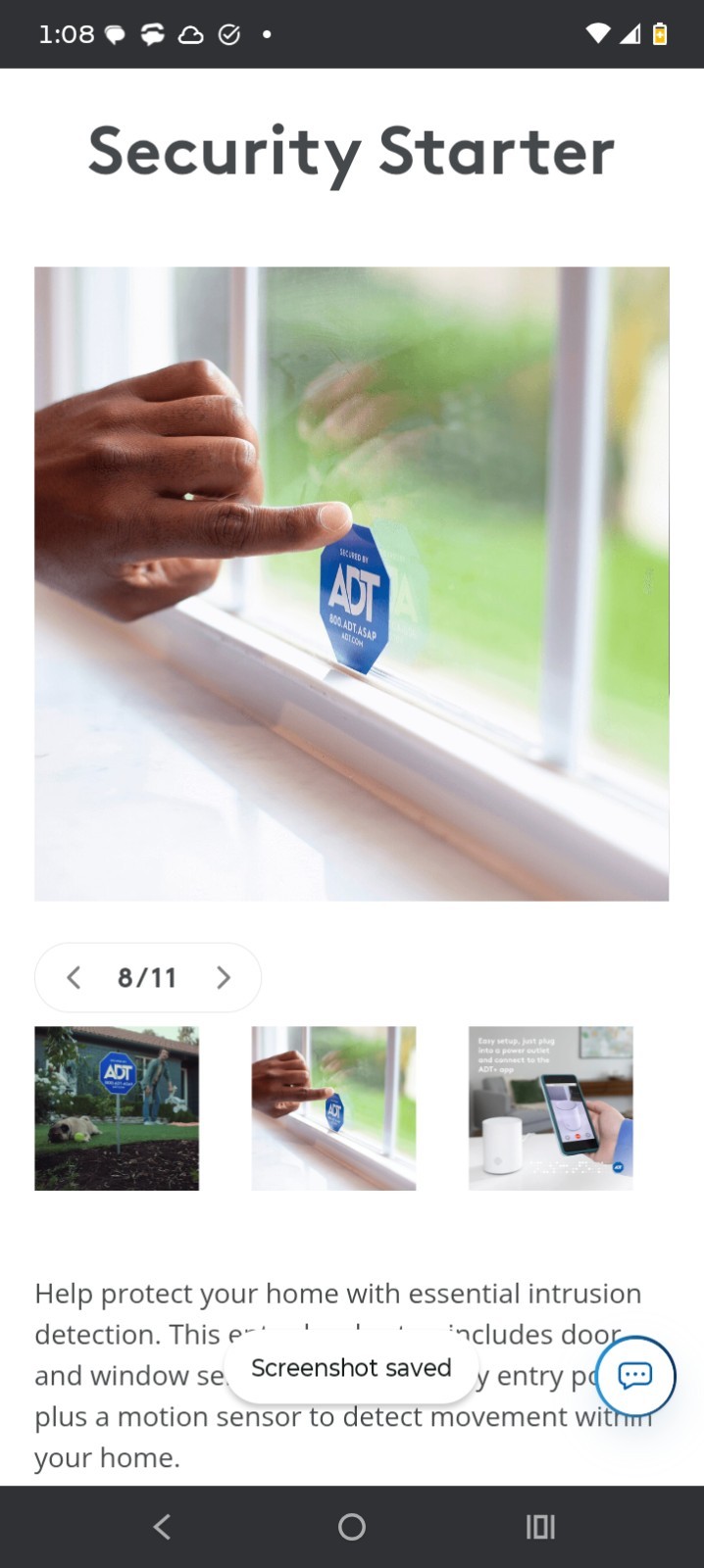 ADT DIY Complete Home Security System (NEW IN BOX) hub+cam+sensors+decal+signs