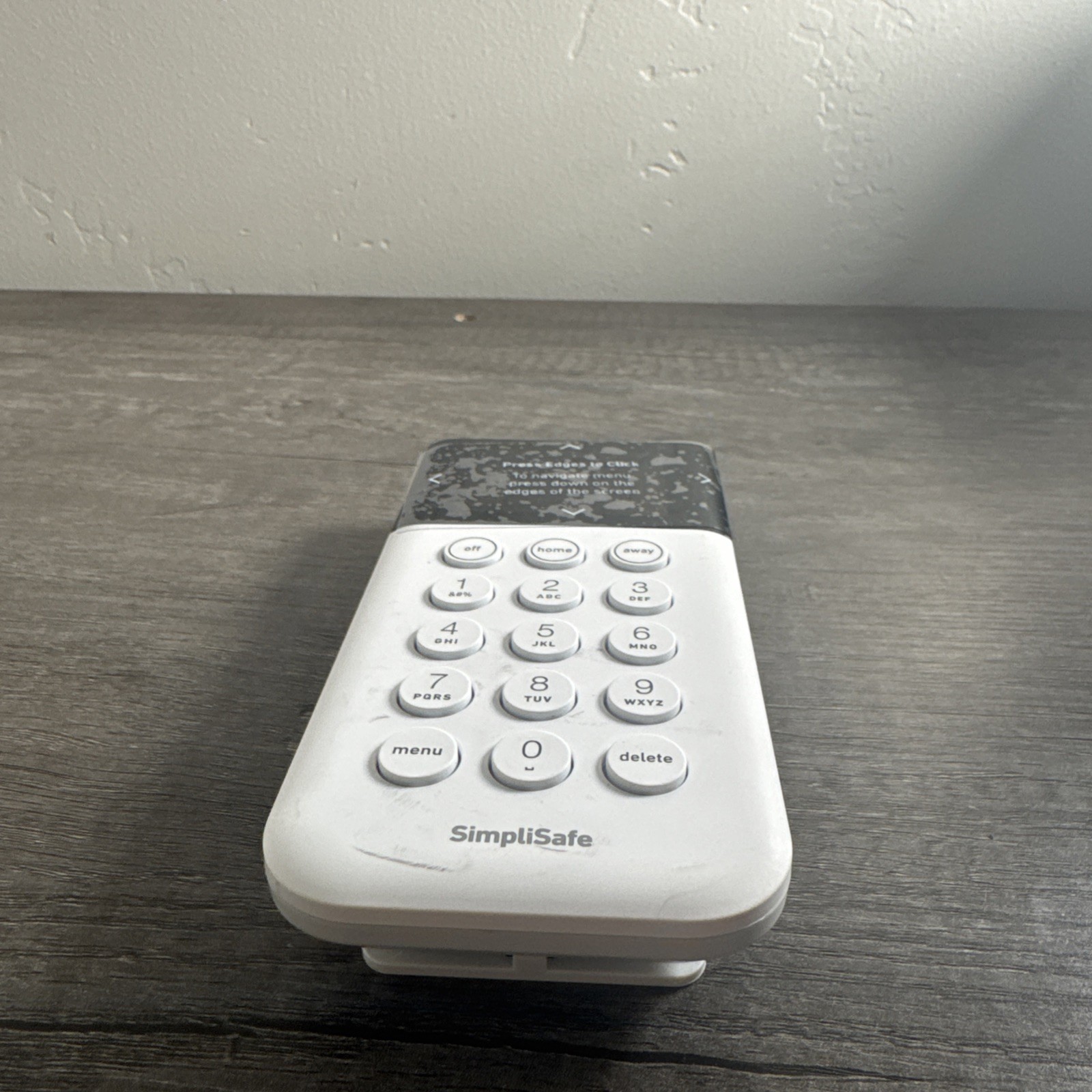 SimpliSafe Alarm Security Wireless Keypad Pinpad KP3W White 3rd Gen New