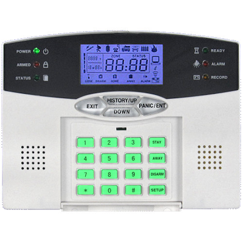 WIRELESS HOME SECURITY SYSTEM – LCD BURGLAR FIRE ALARM HOUSE AUTO-DIALER NEW A13
