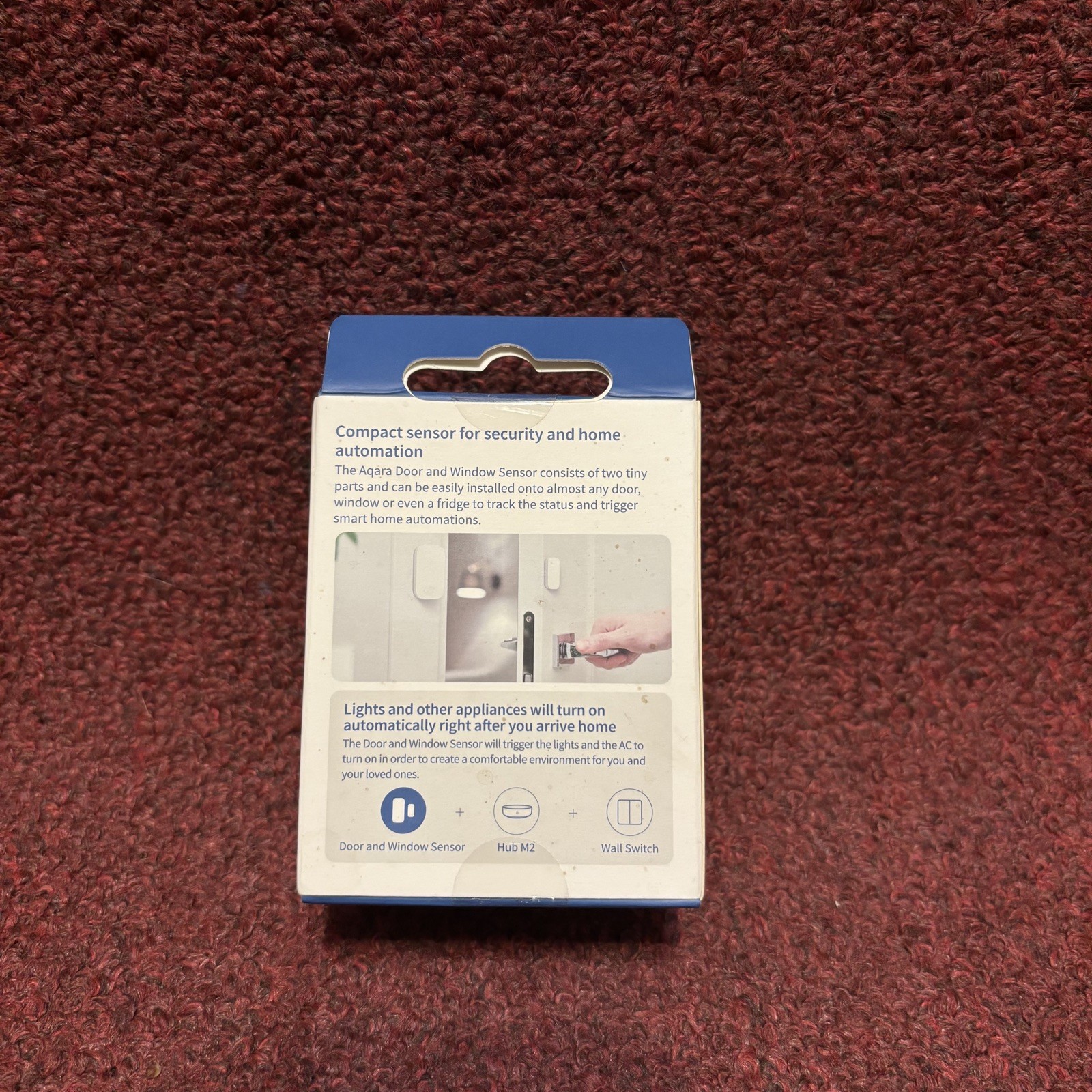 Aqara Door & Window Sensor REQUIRES AQARA HUB Zigbee Connection Wireless