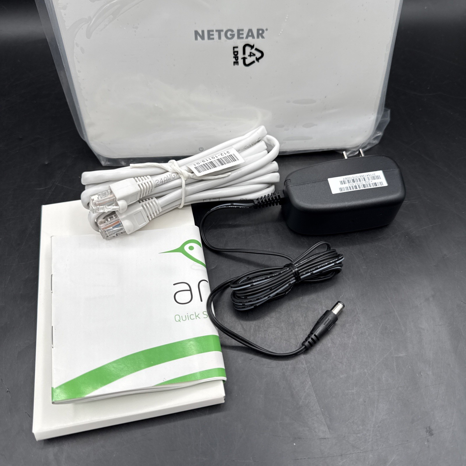 Netgear Arlo VMB3000 Base Station Only (No Cameras) With Power Cord – White