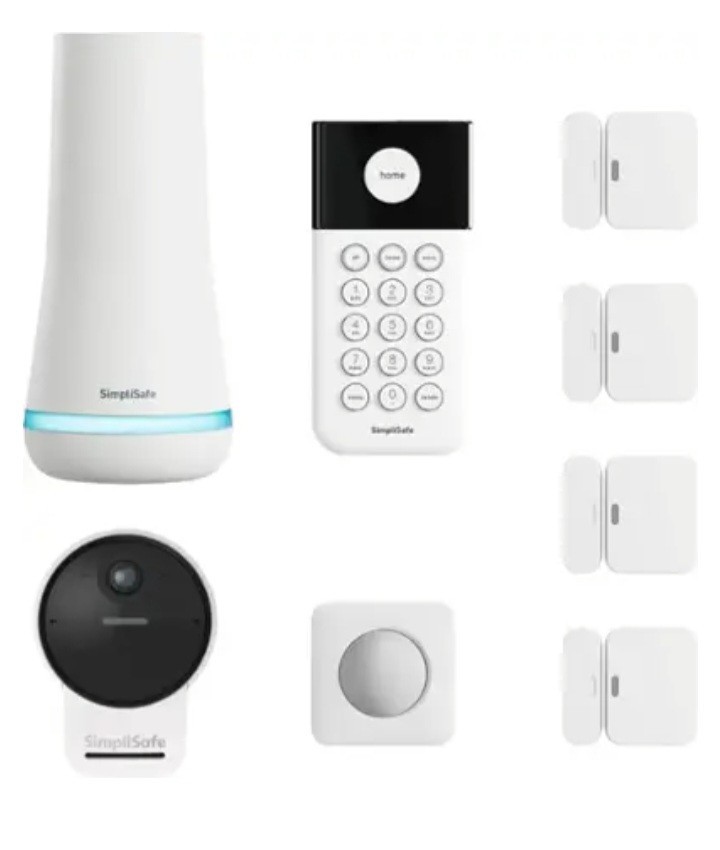 Simply Safe Home Security System w Outdoor Camera NEW