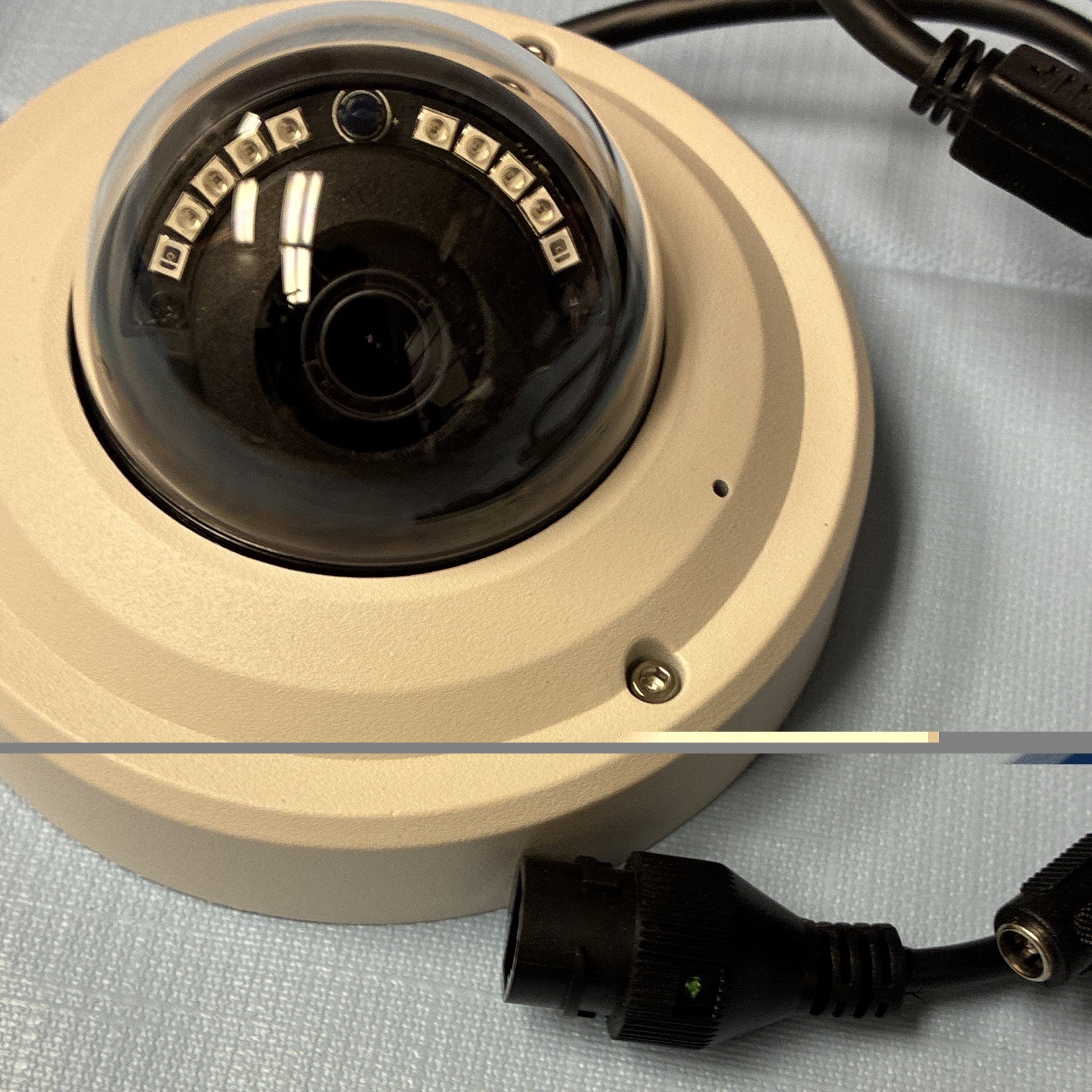 GW Security 5MP PoE Dome IP Camera Night Vision Outdoor/Indoor White
