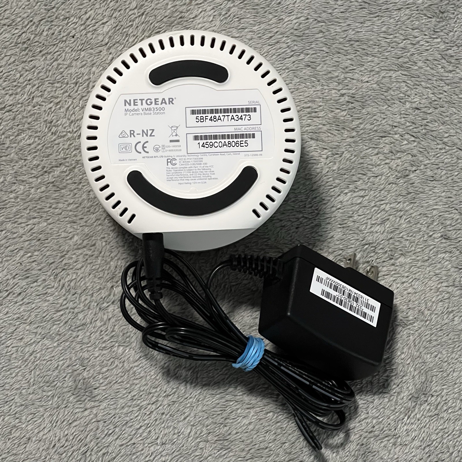 Arlo IP Camera Base Station VMB3500 w/ Power Cord