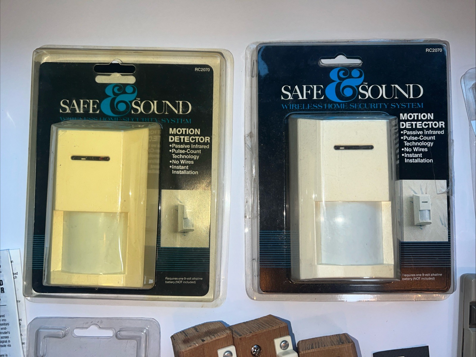 Lot Of Vintage Alarm System Components Safe & Sound | Used Untested As Is